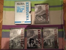 AKIRA KUROSAWA 4x DVD blue BOX SET AUDIO ITALIANO REGION 2 EUROPE MONDO HOME