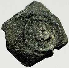 80BC Biblical Jerusalem Widow's Mite ALEXANDER JANNAEUS Coin HENDIN 1153 i120778