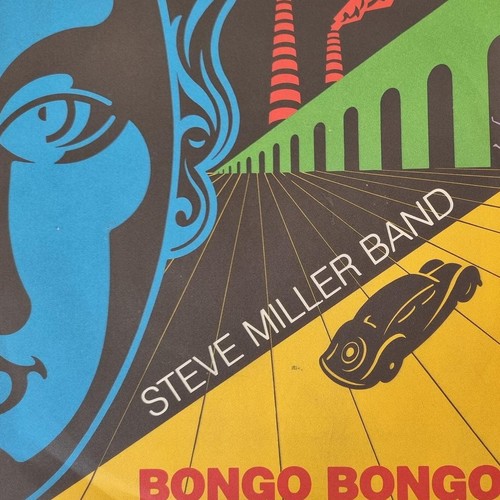 Steve Miller Band - Bongo Bongo 7'' Vinyl Germany - Zdjęcie 2 z 5