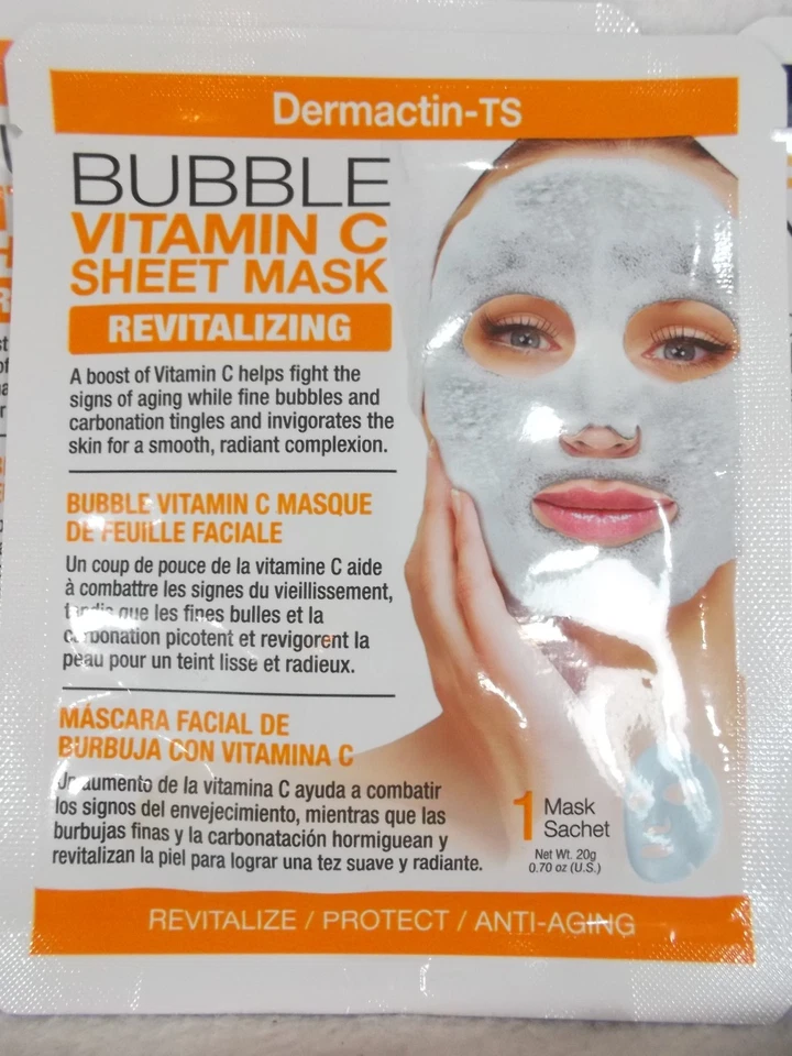 12 Dermactin Anti-aging Purifying Hydrating Firming Revitallizing Face Mask lot - Image 4 of 4