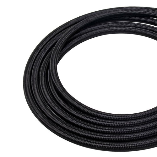 6AN Black Nylon E85 Fuel Gas Oil Line 33FT 30PCS Fittings Hose Kit E85 - Picture 7 of 8