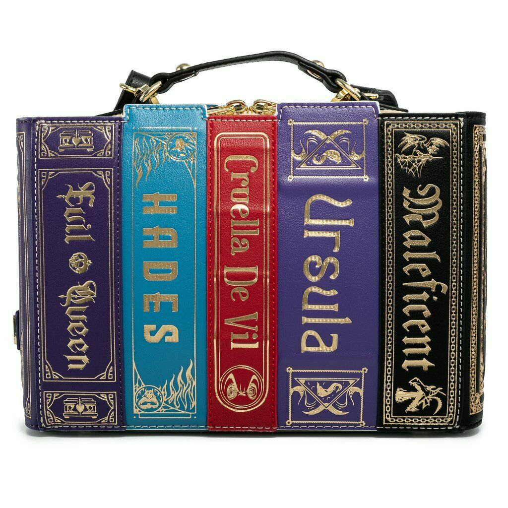 Loungefly x Disney Stitch Shops Villains Books Crossbody Bag Brand