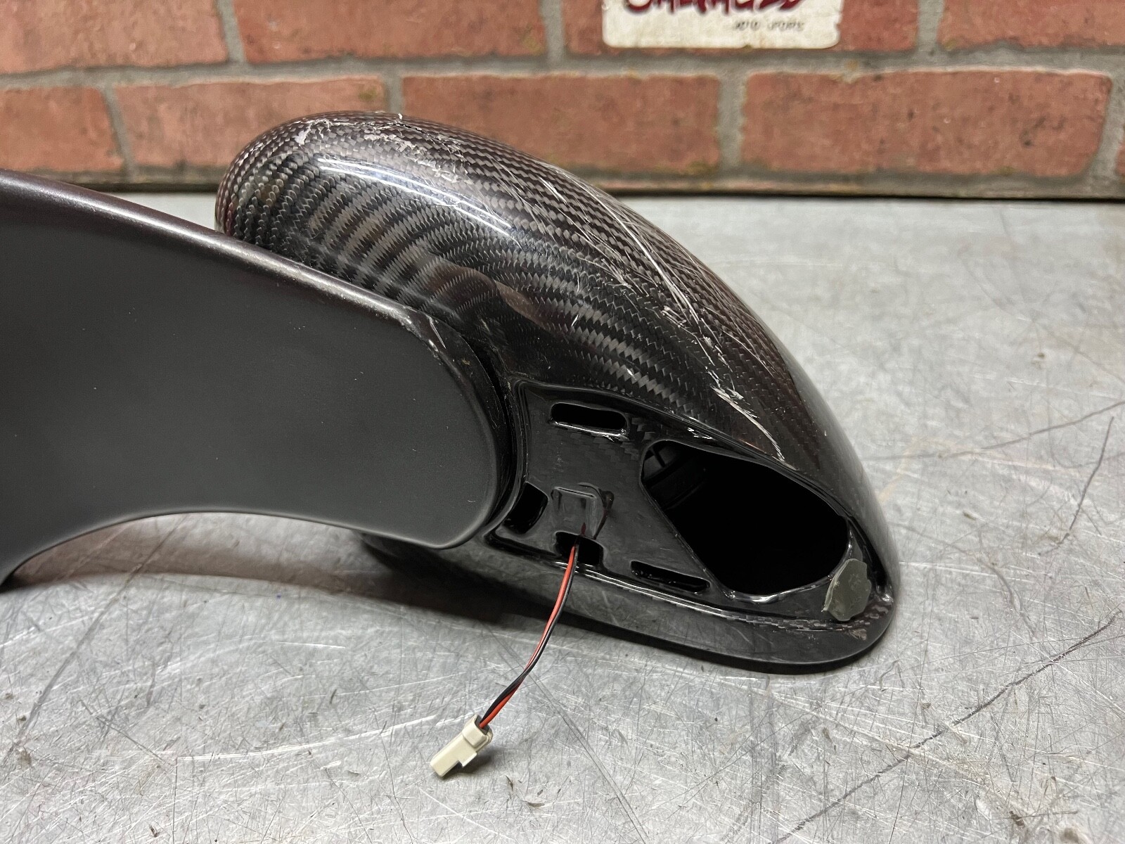 2015 16 17 McLaren 650S Spider Left Driver Side Mirror Carbon