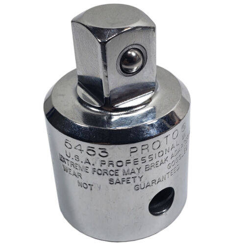 PROTO® Tools 5453, 3/4" Female to 1/2" Male Socket Drive Adapter J5453 PROTO USA - Picture 1 of 3