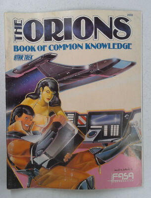1x  V00297: The Orions: Book of Common Knowledge: Star Trek: 2008: READ DESCRIPT