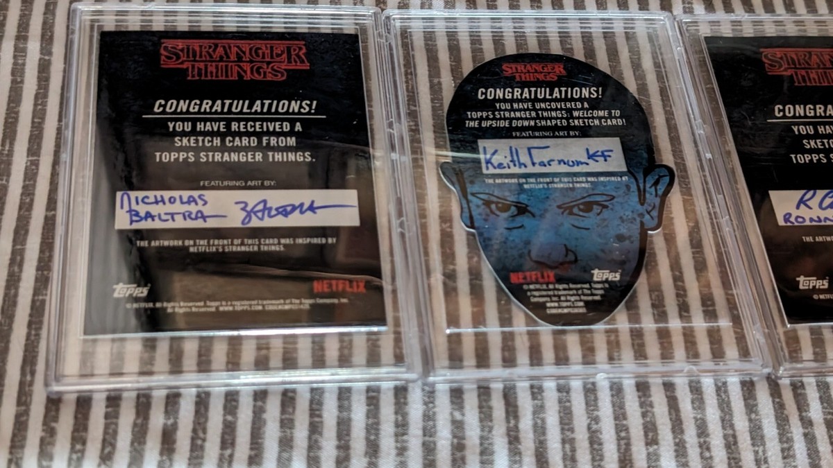 K-POP・アジア Topps STRANGER THINGS sketch card 2018 Topps Stranger Things Becky Ives 1/1 Sketch Card by Andrew