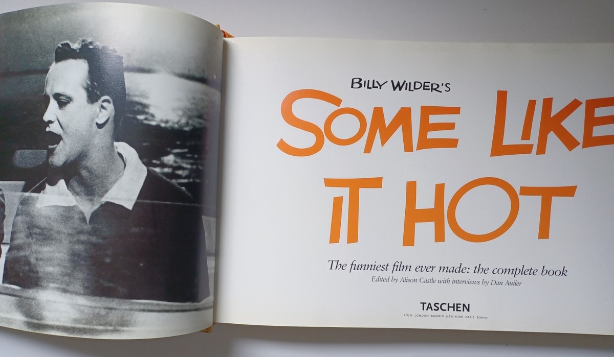 Billy Wilder's Some Like It Hot / Hardcover 2010 / Taschen Film