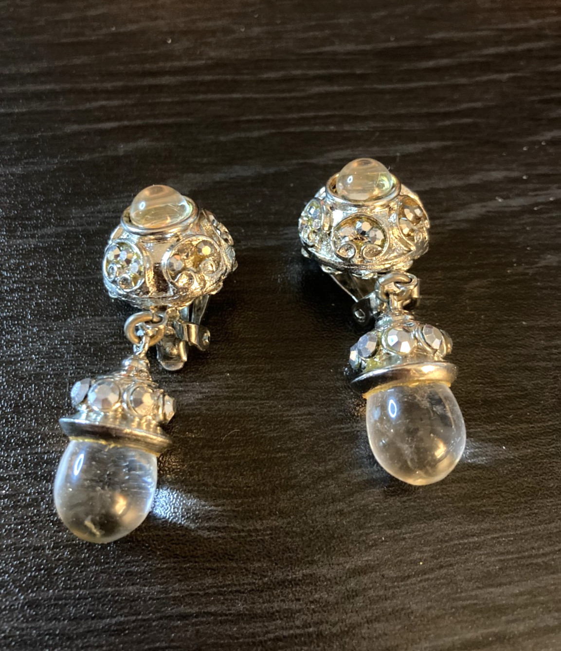 Vintage Dangle Earrings - image 5