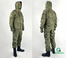 Russian VKBO lv5 Replica Tactical Jacket Pants Soft Shell EMR Camouflage Green
