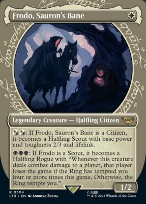 Frodo, Sauron's Bane - Showcase x1 NM Magic the Gathering 1x Lord of the Rings: 