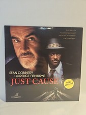 Just Cause Action Crime Laserdisc R 1995 Sean Connery Laurence Fishburne