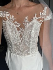 custom made one of a kind wedding dress size 4