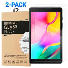 2-Pack Tempered Glass Screen Protector For Galaxy Tab A 8.0 8" 2019 T290 T295