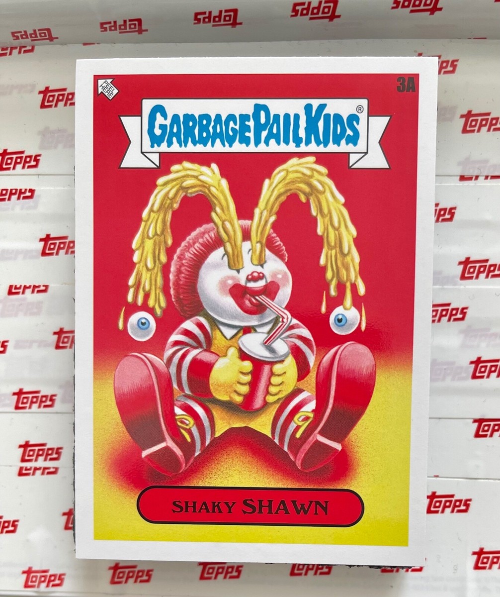 2021 TOPPS GARBAGE PAIL KIDS FOOD FIGHT SHAKY SHAWN 3A MCDONALDS