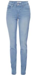 Levi S Ladies 311 Shaping Skinny Light Blue Jeans Ebay