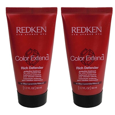 Redken Color Extend Rich Defender Protective Treatment 1.7oz. (Pack of 2)
