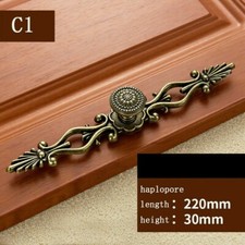 1 Paar Schuh Schrank Schublade Kleiderschrank Knöpfe Türgriffe Bronze Europäisch