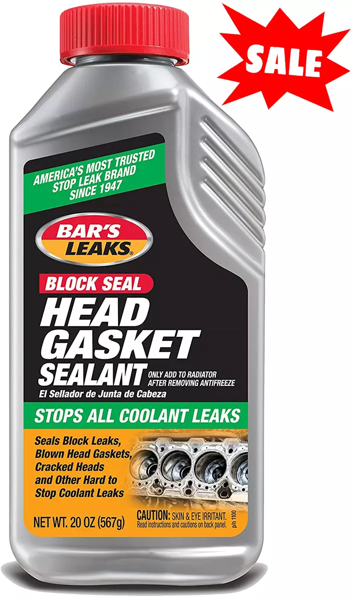 Bar s Leaks 1100 Block Seal Head Gasket Sealant 20 oz