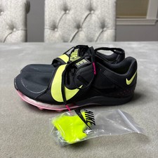 Nike Zoom Long Jump 'Anthracite Pink Volt' Men's Size 5.5/Women's 7