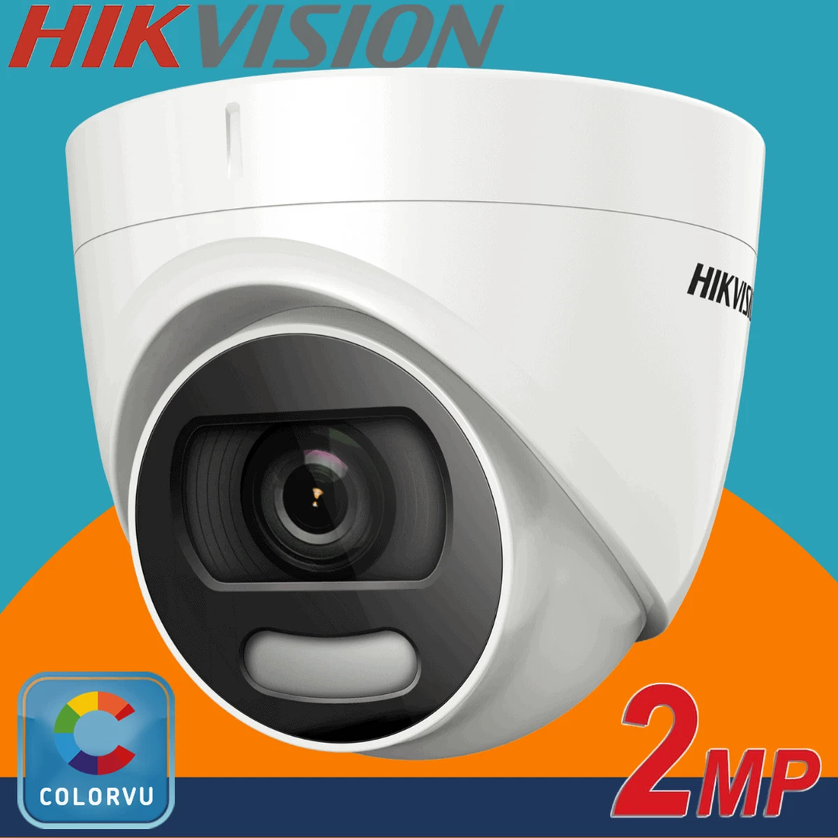 HIKVISION COLORVU CAMERA 2MP FULL HD 40M LIGHT OUTDOOR CCTV DS