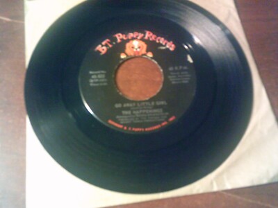 THE HAPPENINGS TEA TIME / GO AWAY LITTLE GIRL  45 RPM RECORD