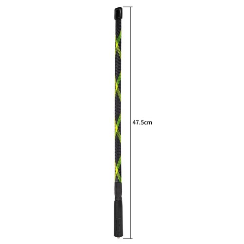 Dwupasmowa antena taktyczna VHF UHF 47,5cm składana kamuflaż CS do UV-5R UV-82 - Zdjęcie 9 z 13