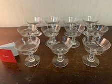 11 Champagne Glasses Close To Richelieu Model Baccarat Price Per Unit 