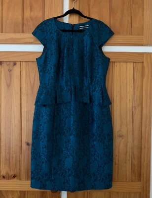 peplum dress size 14