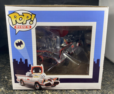 FUNKO POP RIDES BATMAN W/ BATMOBILE TOY TOKYO EXCLUSIVE DC