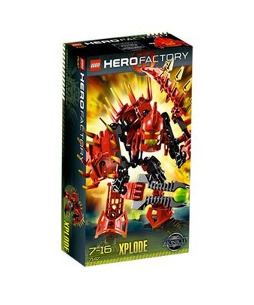 LEGO 7147 - Hero Factory: Villains - XPlode - 2010 w/ Box | eBay