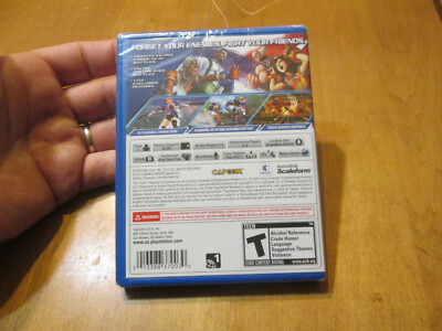 Street Fighter X Tekken PS VITA PLAYSTATION PSVITA SONY