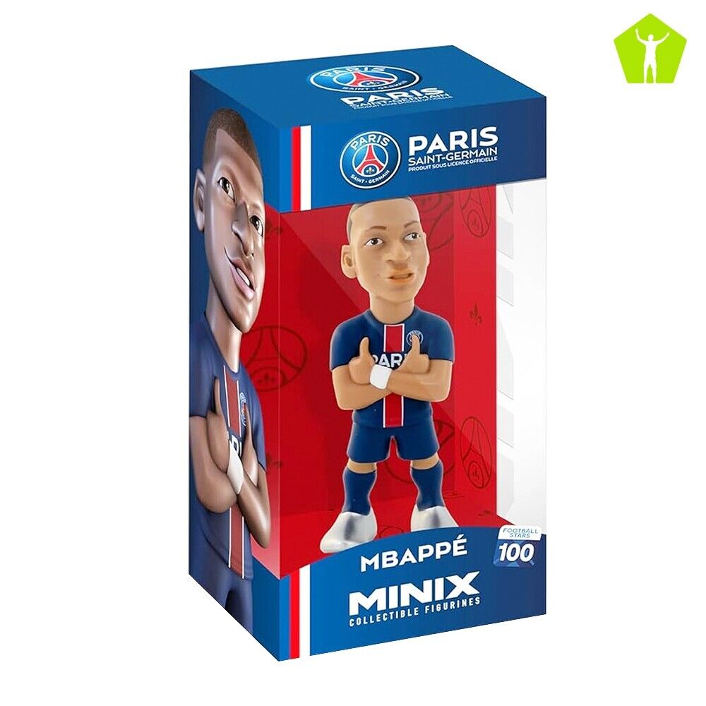 Minix Sports Collectable 12 cm Figurine, Kylian Mbappe : Toys &  Games
