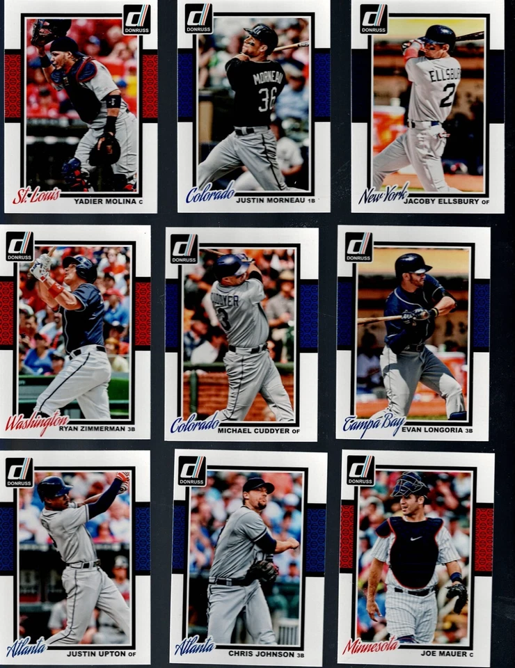 -2014 DONRUSS Baseball 1-250 Complete Your Set BUY MORE SAVE MORE - Image 3 of 4