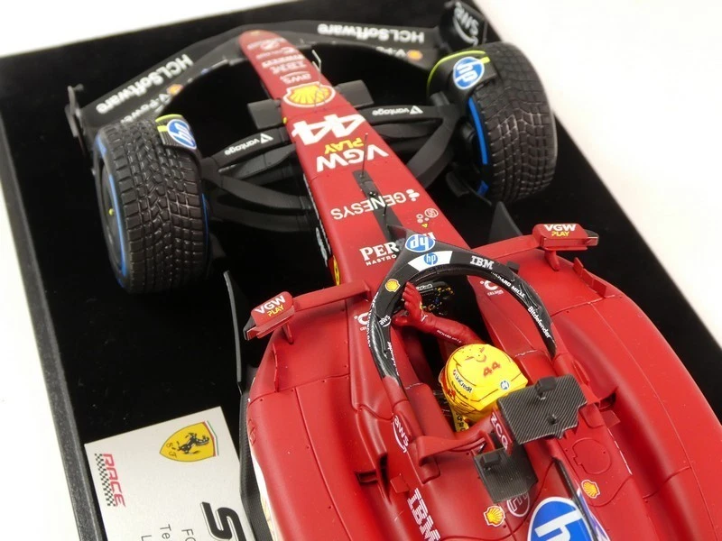 Looksmart Ferrari SF-23 #44 Lewis Hamilton Fiorano Test 2025 1/18 LS18F1073 - Immagine 3 di 4