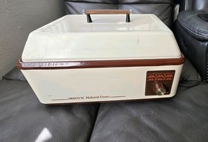 NESCO 12 Roaster Oven EMPIRE WORKS GREAT Brown USA Cook Bake Steam HTF