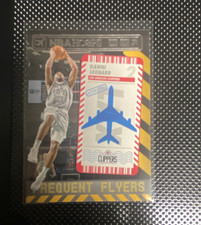 Panini NBA Hoops Frequent Flyers #8 Kawhi Leonard Los Angeles Clippers 2021-22