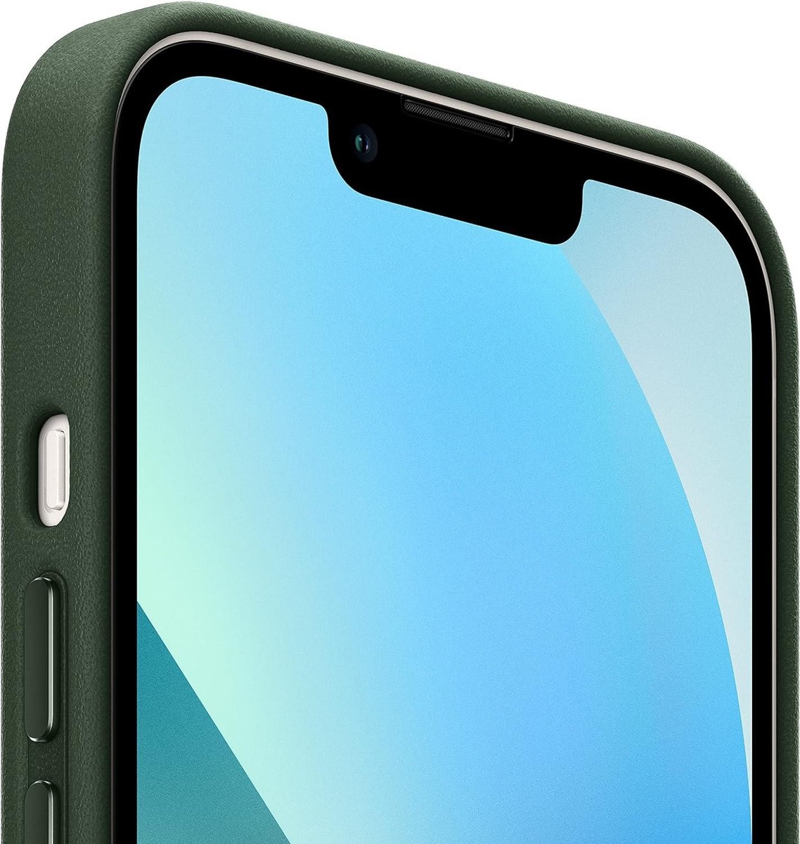 Genuine Apple Official Leather Case For iPhone 13 Mini | Sequoia