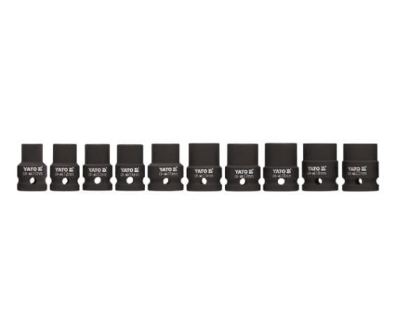 "Yato Schlagschrauber-SteckschlüSselsatz, 10 StüCk, 1/2\" (10-22 Mm)"-image