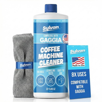 #ad Descaling Solution with Gaggia Cleaning Cloth 12 Month Supply Made in t... $21.04