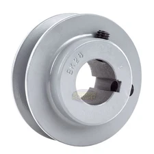 Cast Iron 3 " Single Groove Pulley V Style B Belt 5L for 1 Inch Keyed Shaft