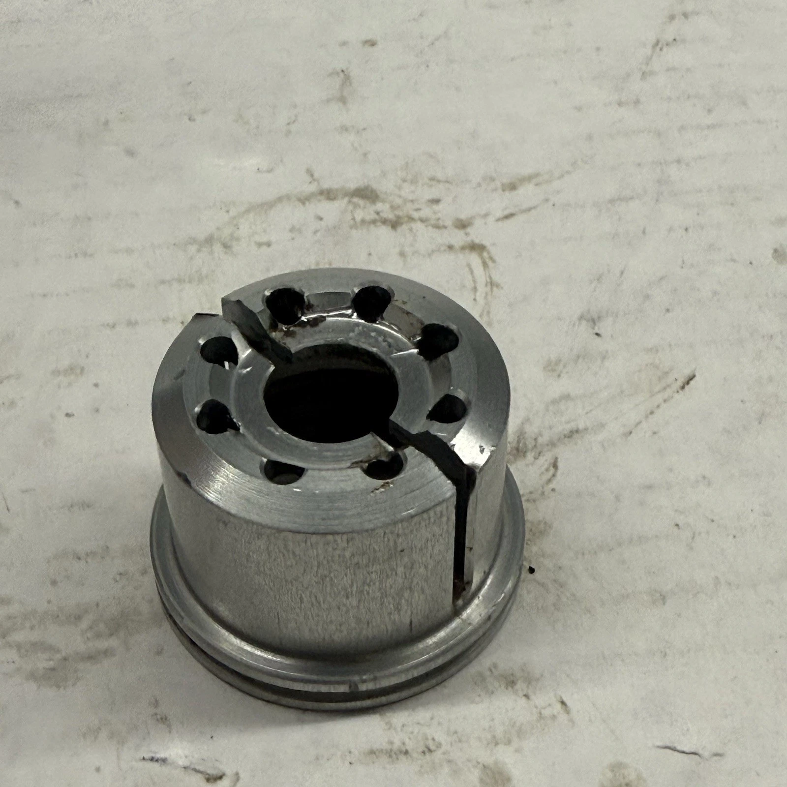 2020 - 2025 DUCATI PANIGALE V2 TRIPLE TREE NUT WASHER Steering Stem LOWER SILVER