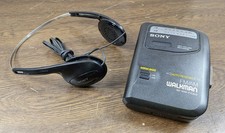 Sony Walkman WM-FX303 - AM/FM Cassette Player w/ Headphones - Serviced -New Belt