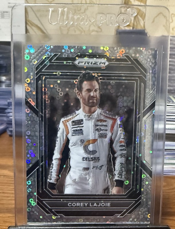 2023 Panini Prizm - Corey LaJoie #20 Disco Prizm /75