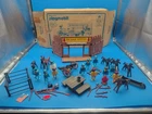 Vintage Playmobil 1704 Cavalry Super Deluxe Set  With Original Box
