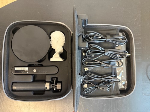 REVOPOINT POP 2 3D HiRes Scanner Kit with Handheld Tripod, Case and Turn Table.
