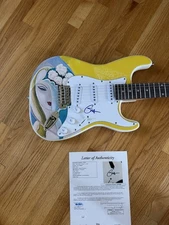 Eric Clapton Signed Autographed Stratocaster Layla Guitar JSA LOA Cream