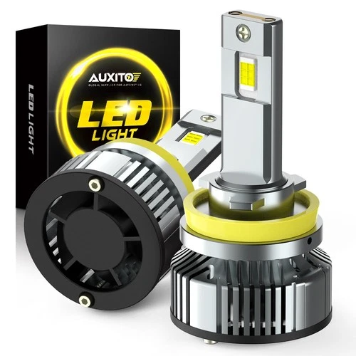 AUXITO H11 LED Headlight Kit Low Beam Bulbs Super Bright 6500K White 40000LM Y19