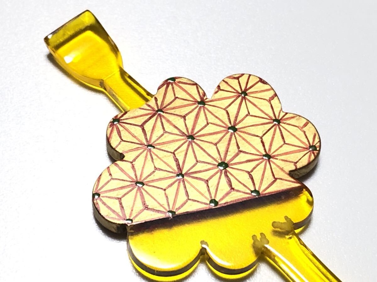 style, gold lacquer, hemp leaf pattern, cloisonné… - image 2