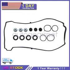 Fits Honda Accord 2.4L L4 2354cc 144cid 2003-2012 Engine Valve Cover Gasket Set