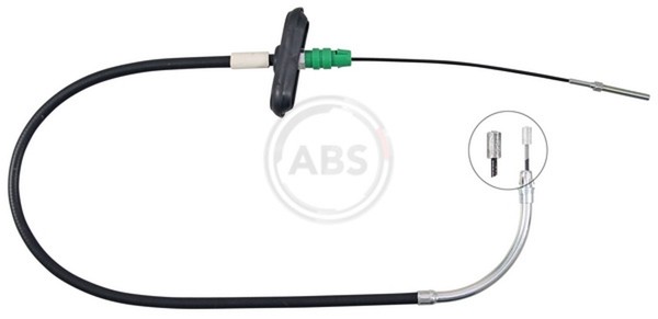A.B.S. Bremsseil Seilzug Feststellbremse K19991 FüR Mini F57 F55 F56 Cooper JCW-image